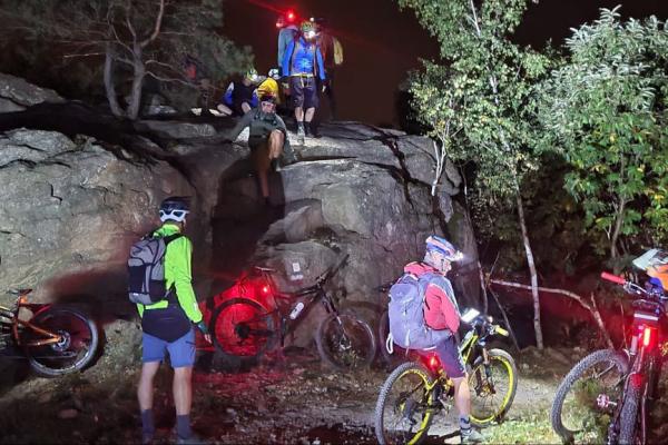 Pinerolo (TO) Anello in Notturna in MTB